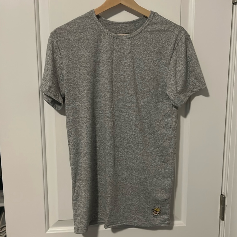 Ed Hardy gray blank tee